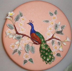 peacocksmall Wendy's winning cake